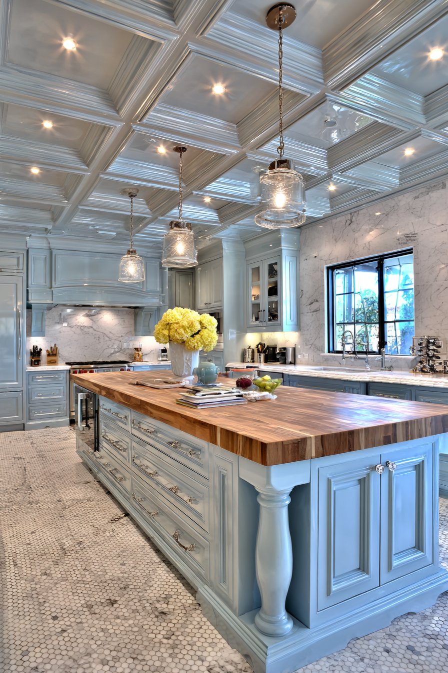 Coffered Ceiling Architectural Elegance