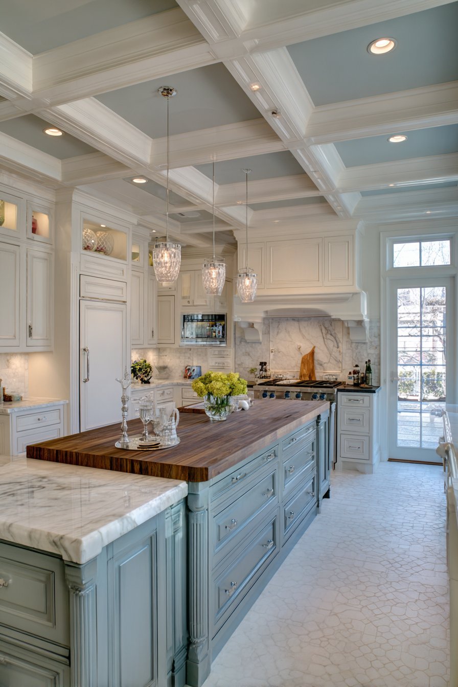 Coffered Ceiling Architectural Elegance