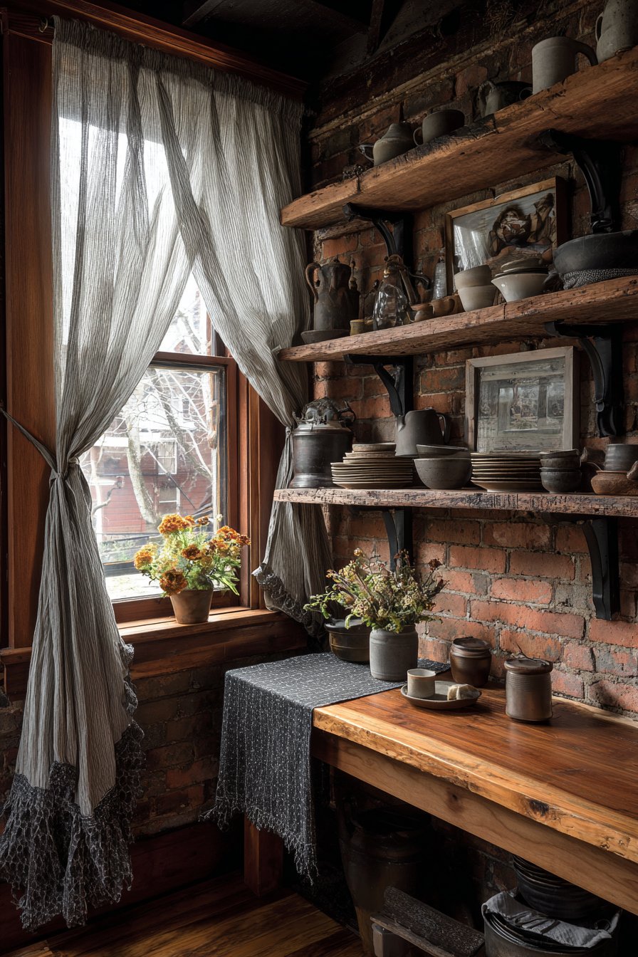 Reclaimed Brick Statement Wall