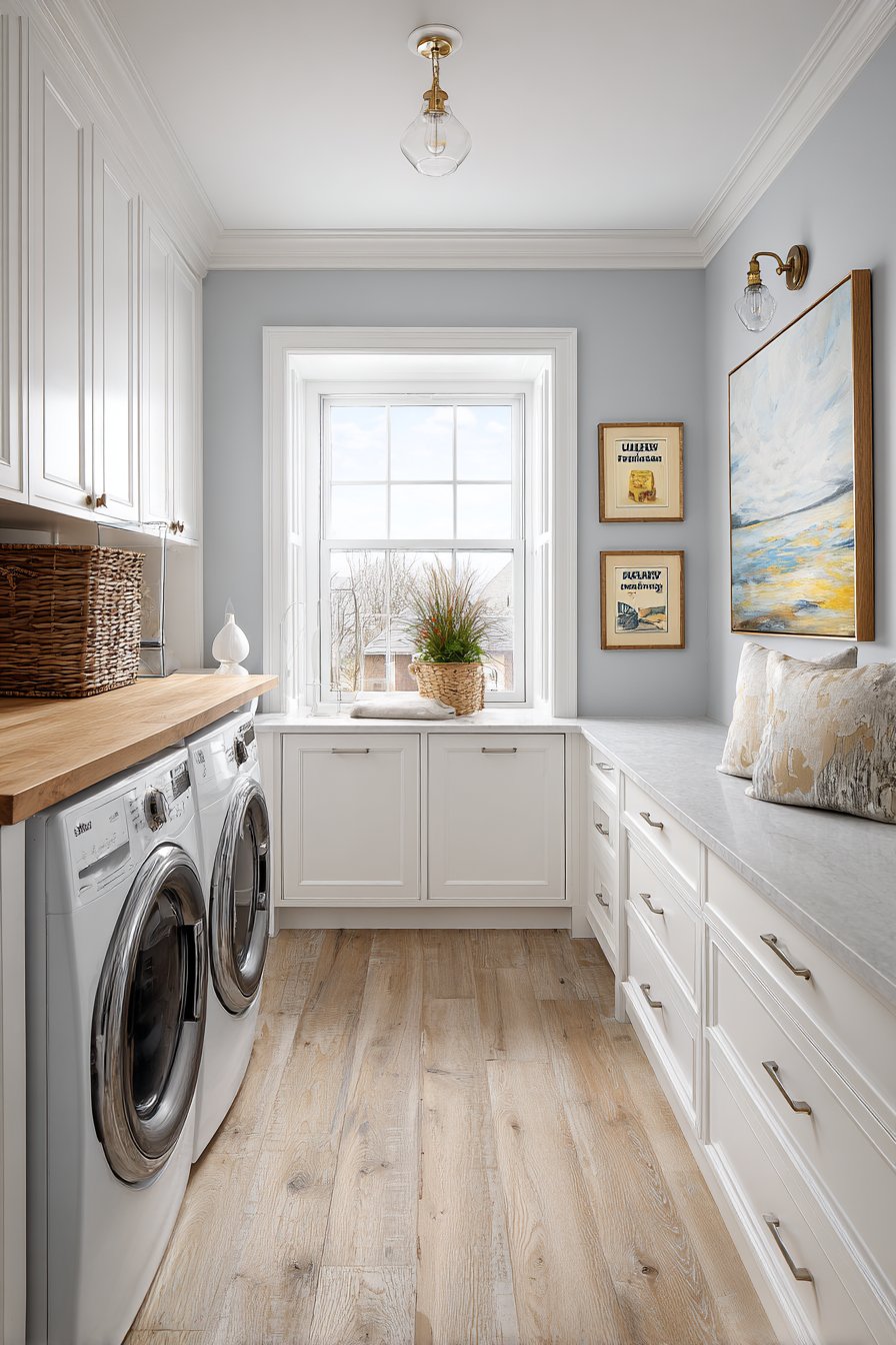 Dual-Material Countertop Design