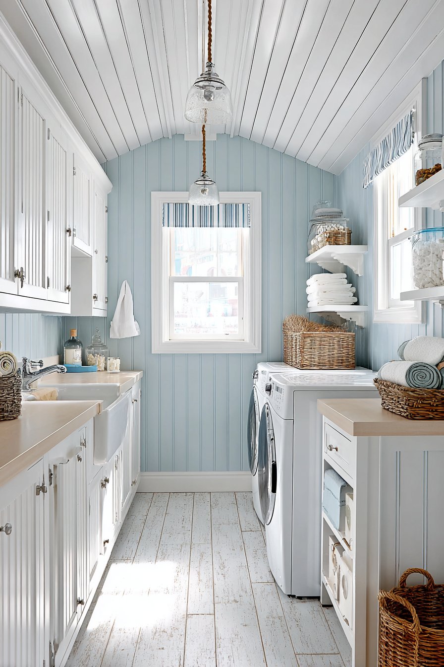 Coastal Blue and White Breeziness