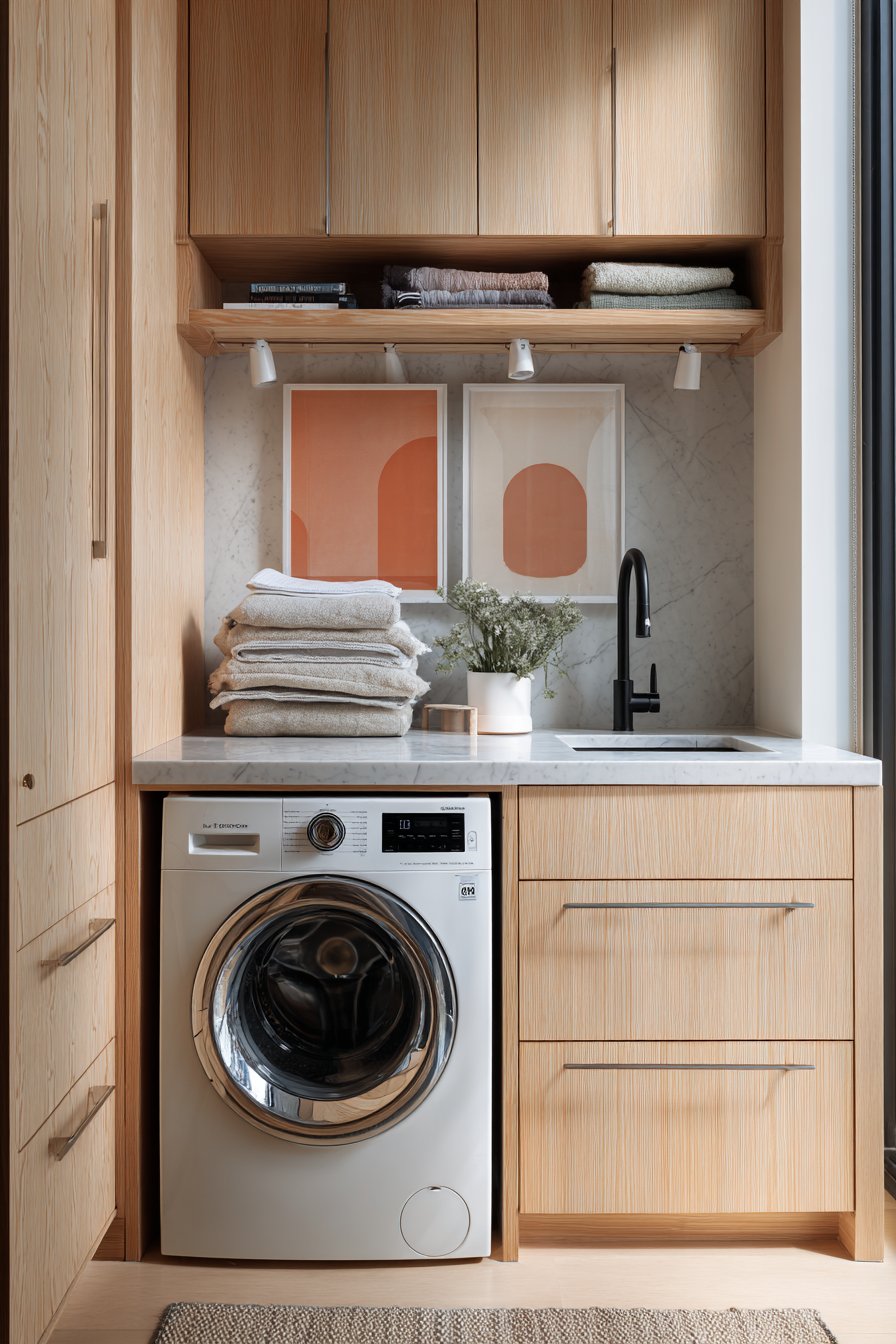 Contemporary Geometric Triptych