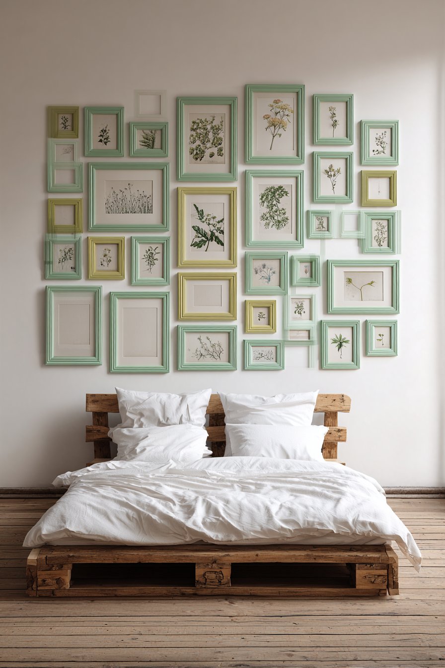 Ombré Gallery Wall Display