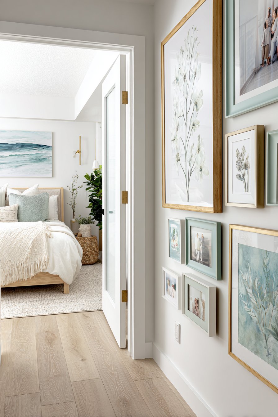 Ombré Gallery Wall Display