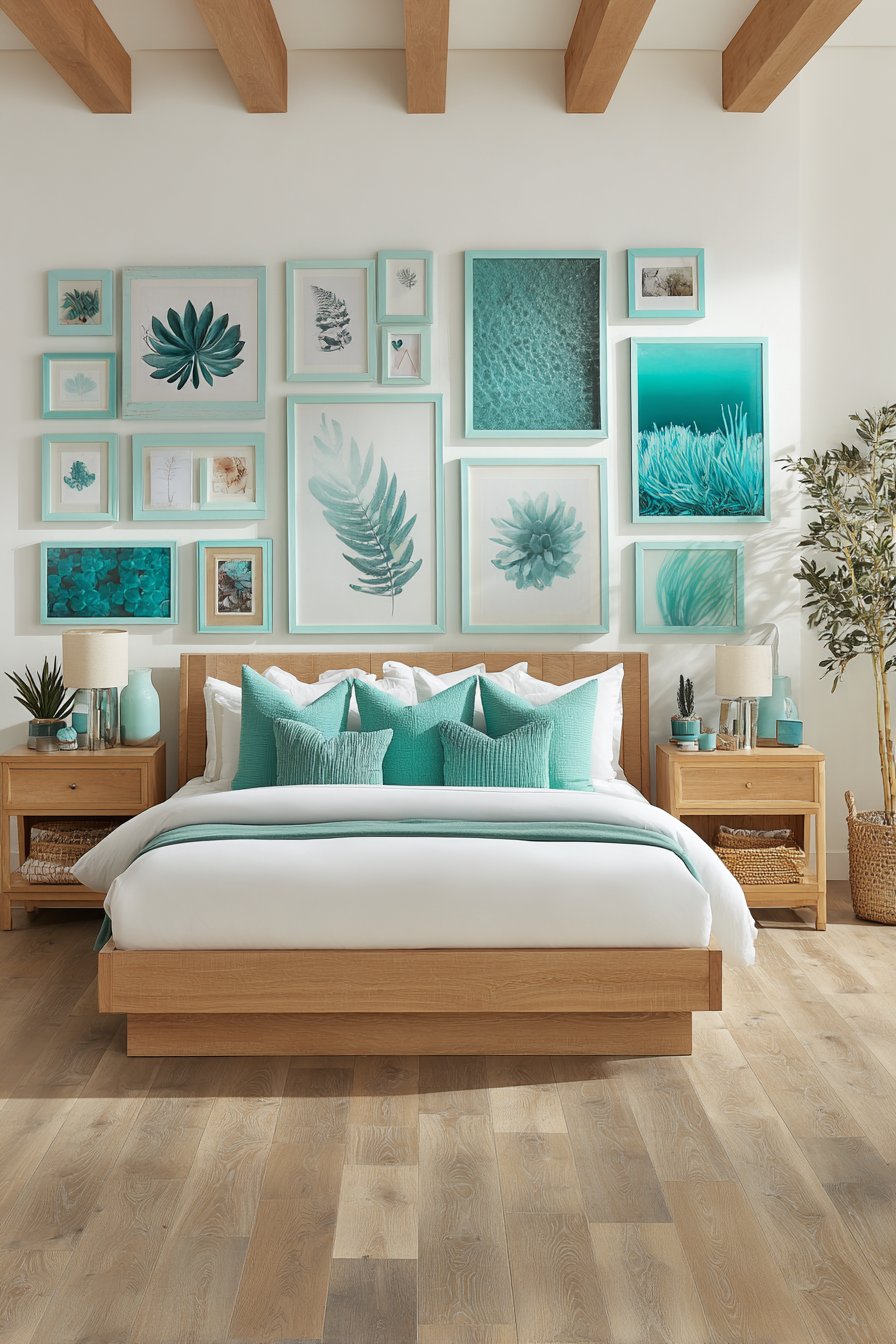 Ombré Gallery Wall Display