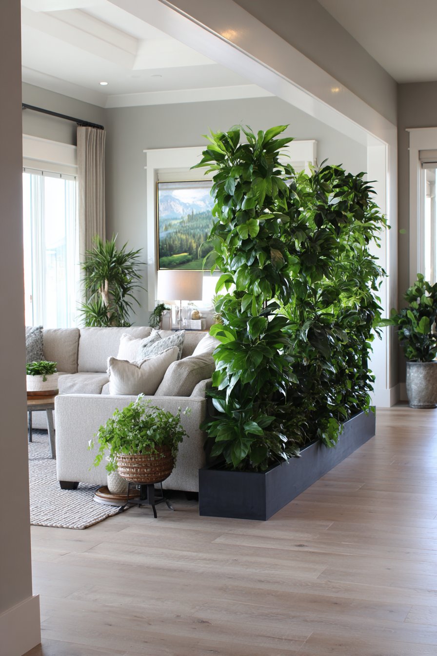 Living Green Room Divider