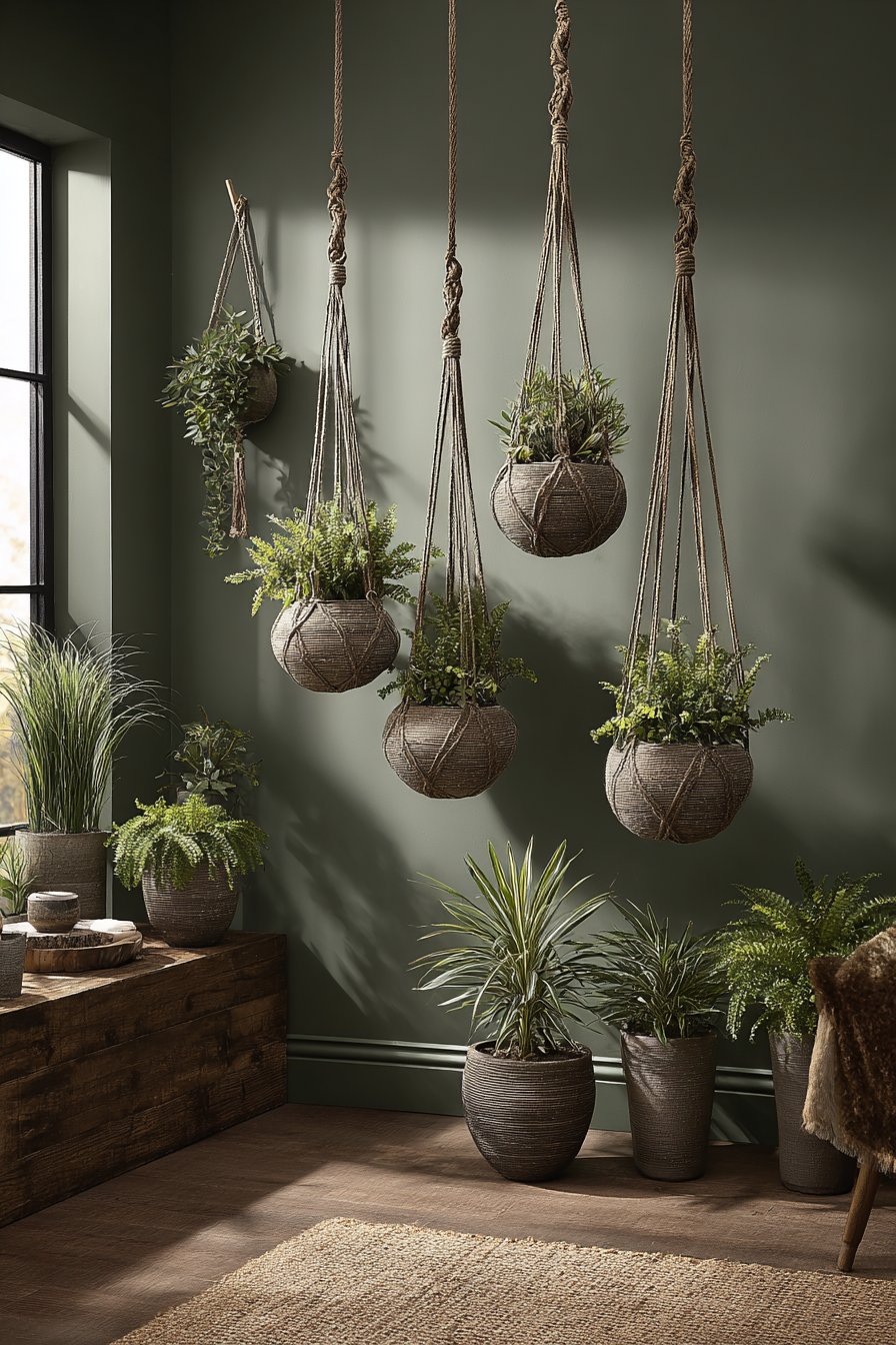 Biophilic Plant Display Gallery