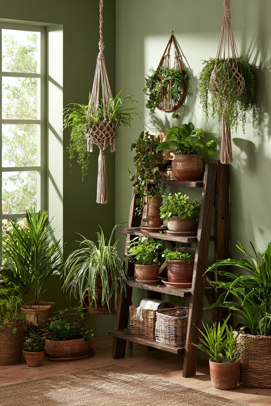 Biophilic Plant Display Gallery