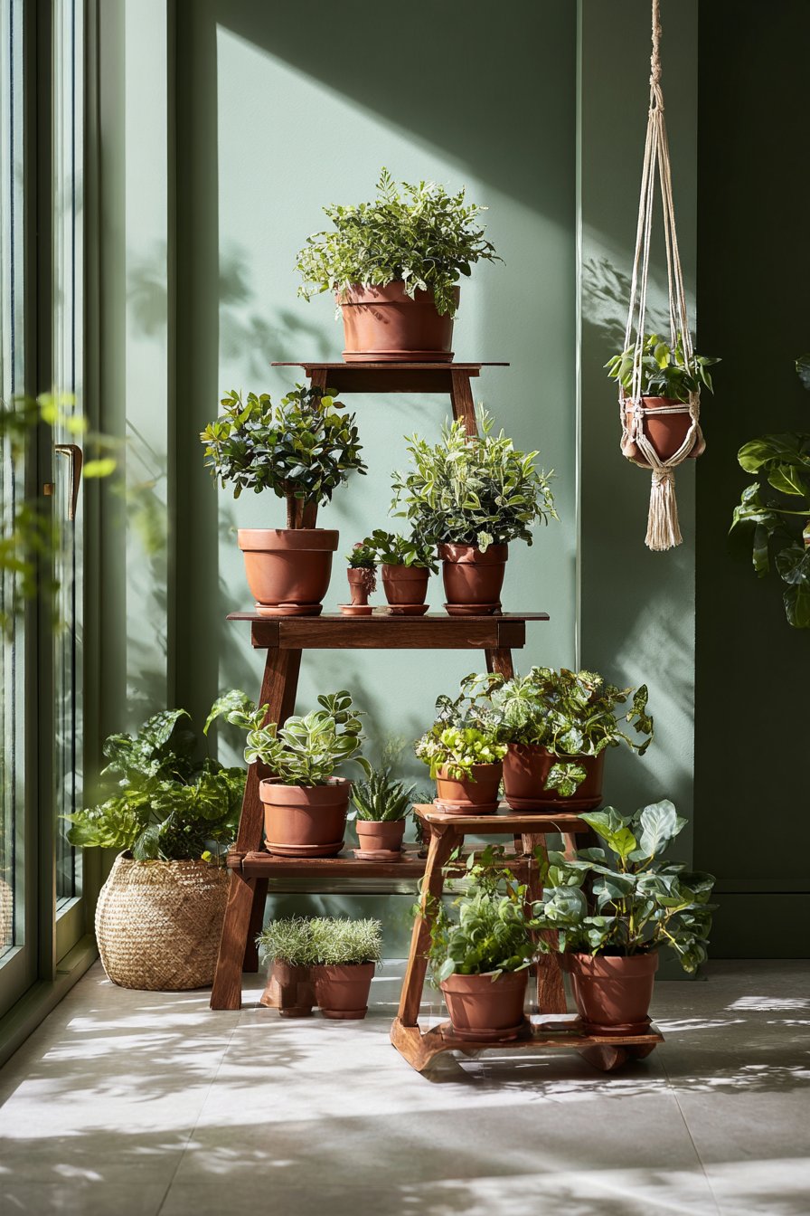 Biophilic Plant Display Gallery