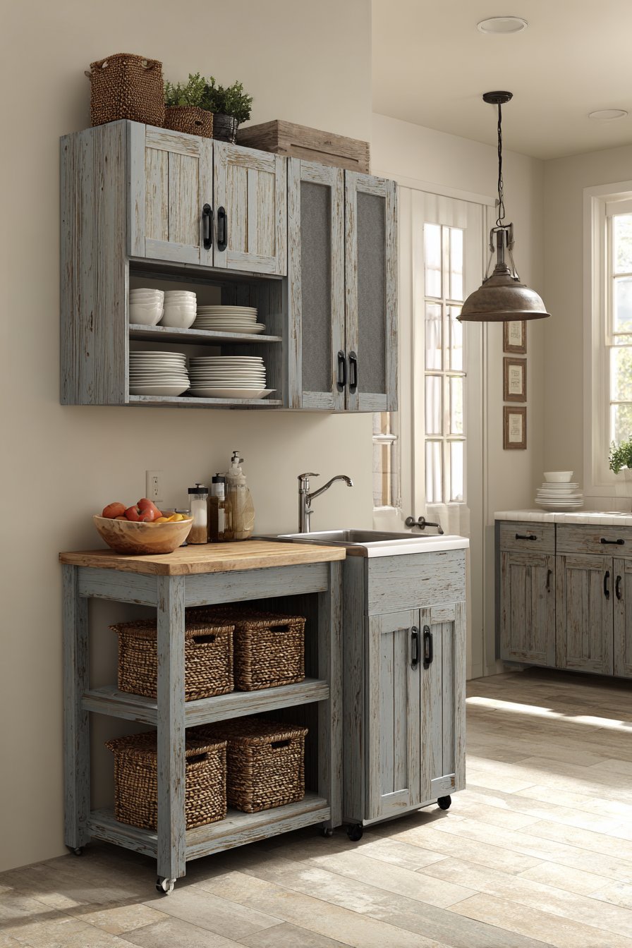 Rustic Reclaimed Wood Character Design