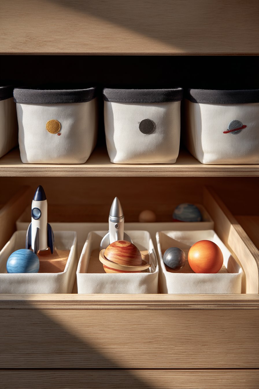 Horizontal Cabinet Toy Storage