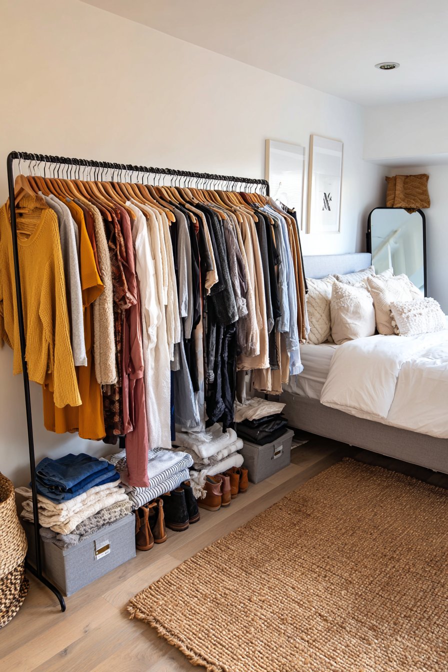 Capsule Wardrobe Open Display