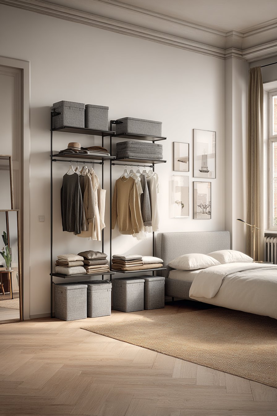 Capsule Wardrobe Open Display