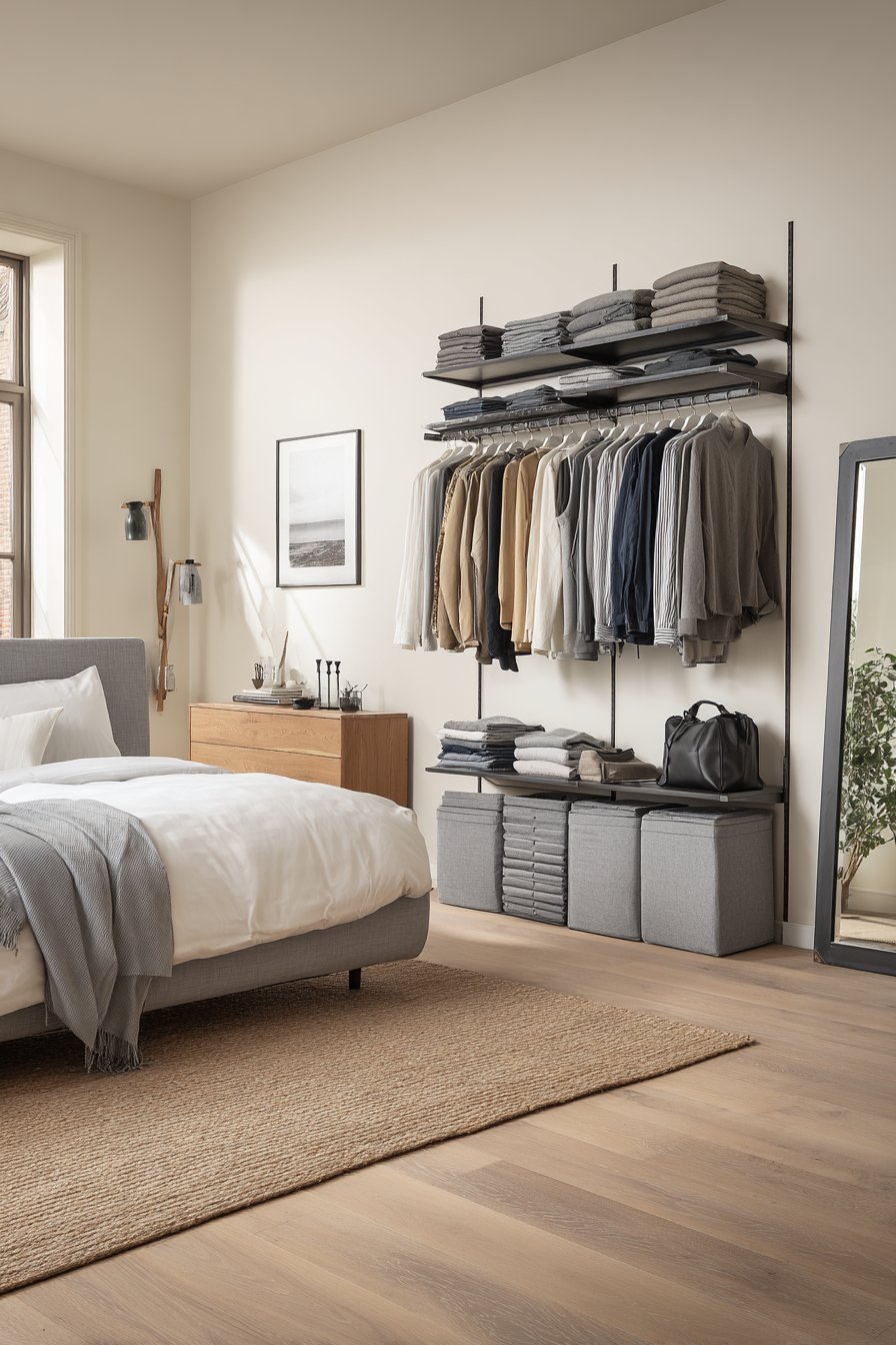 Capsule Wardrobe Open Display