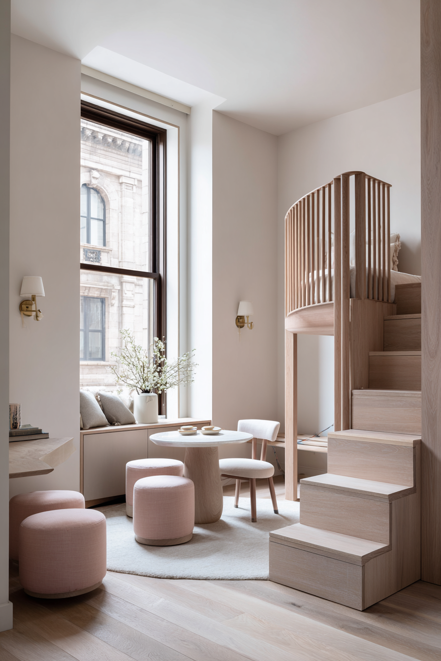 Space-Efficient Vertical Living for Small Apartments