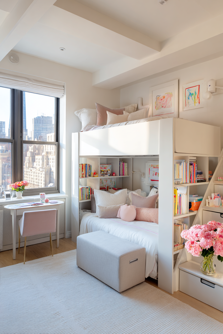 Space-Efficient Vertical Living for Small Apartments