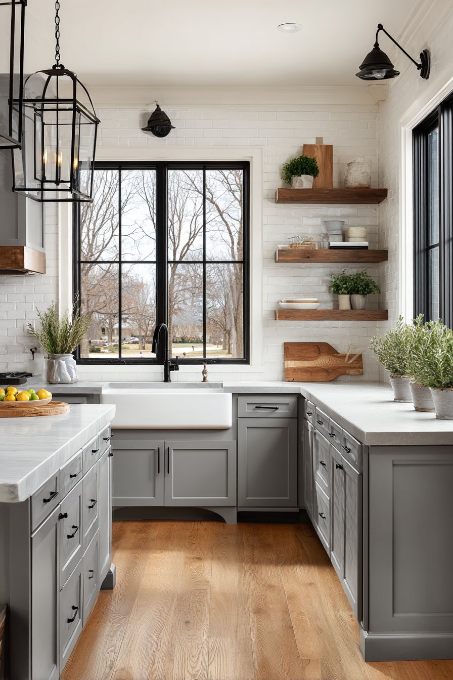 Modern Farmhouse Industrial Blend