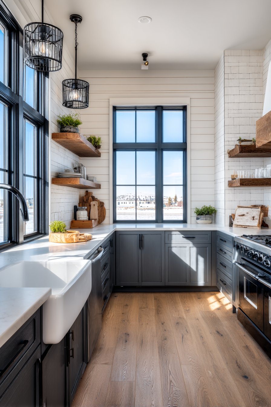 Modern Farmhouse Industrial Blend