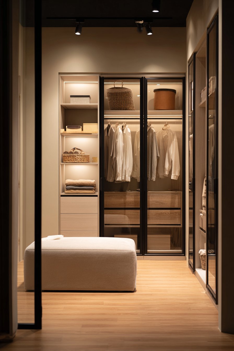 Built-In Wardrobe Organization