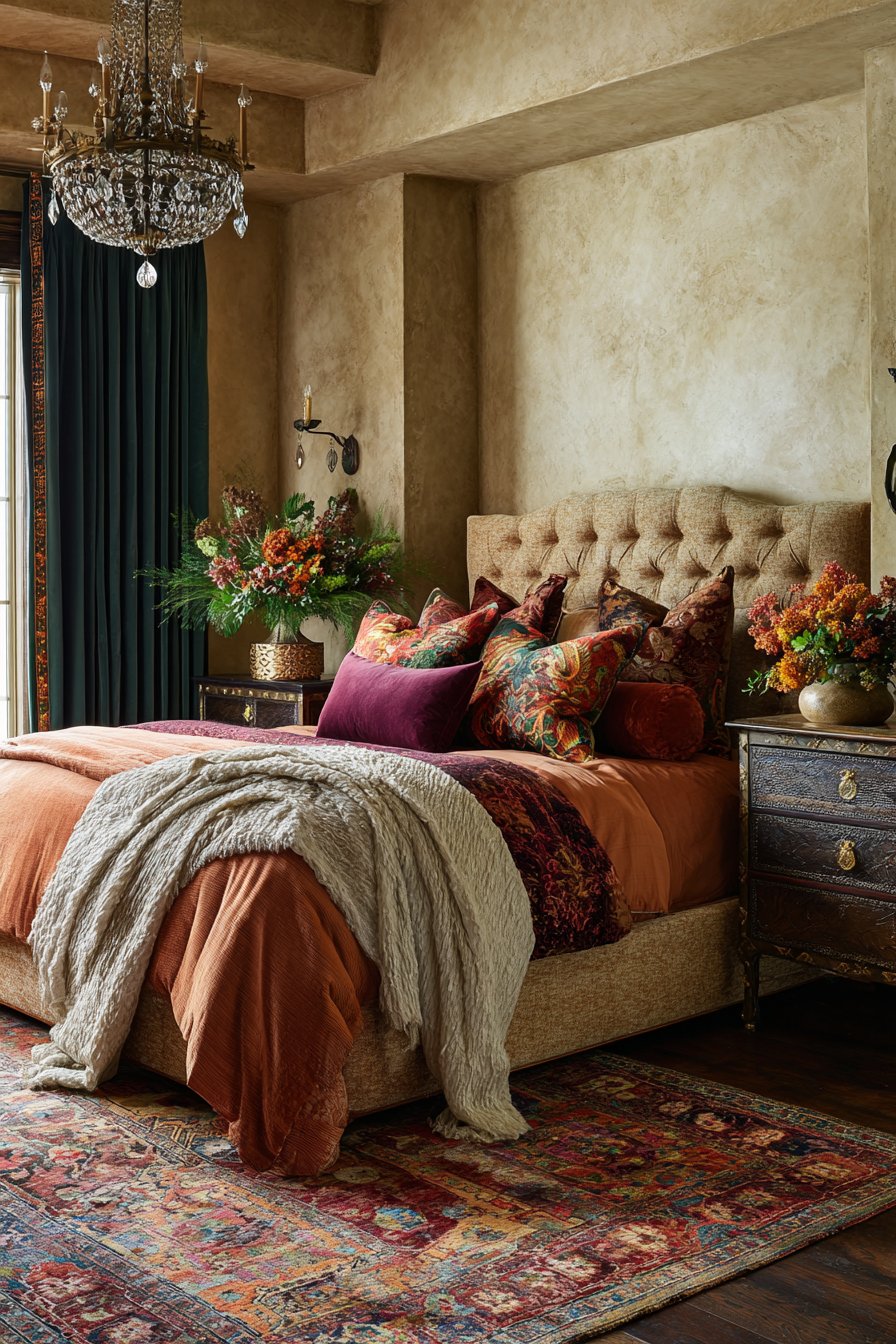 Luxurious Grasscloth Opulence