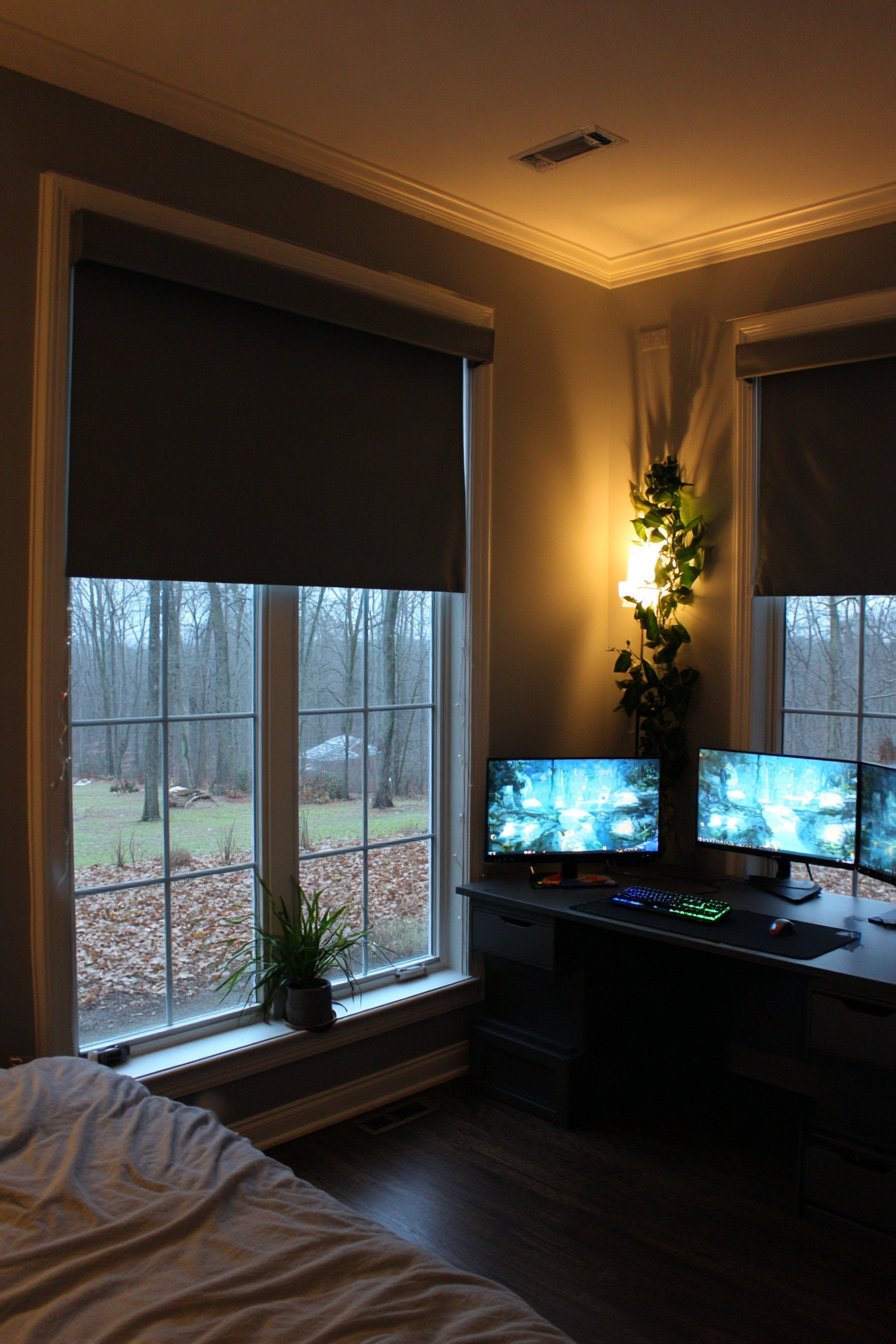 Light-Controlled Blackout Window Treatments