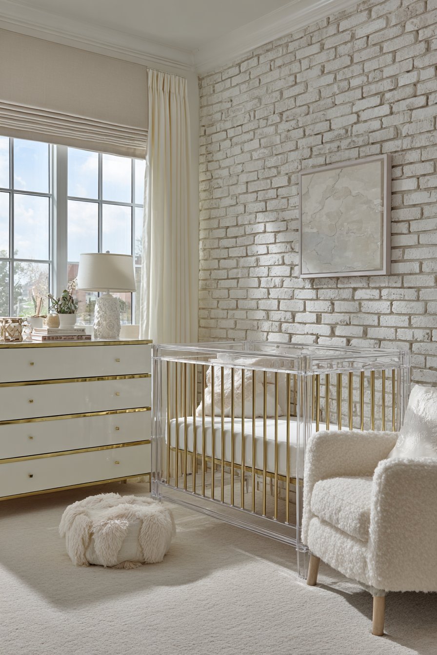 White Brick Wallpaper Texture