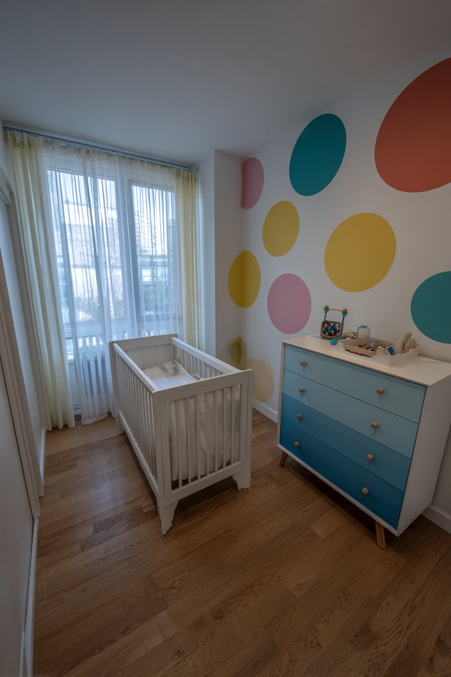 Modern Polka Dot Removable Decals