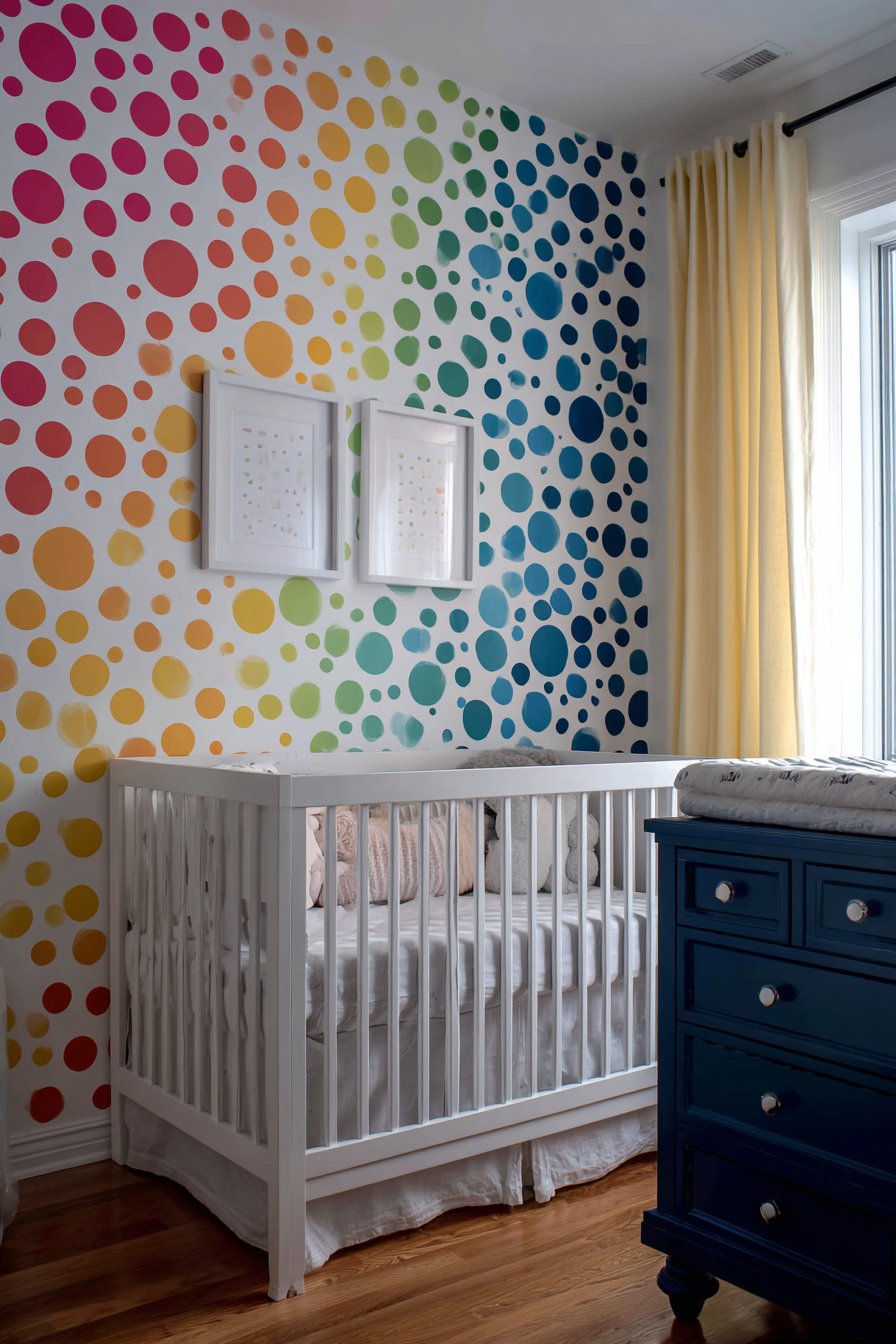Modern Polka Dot Removable Decals