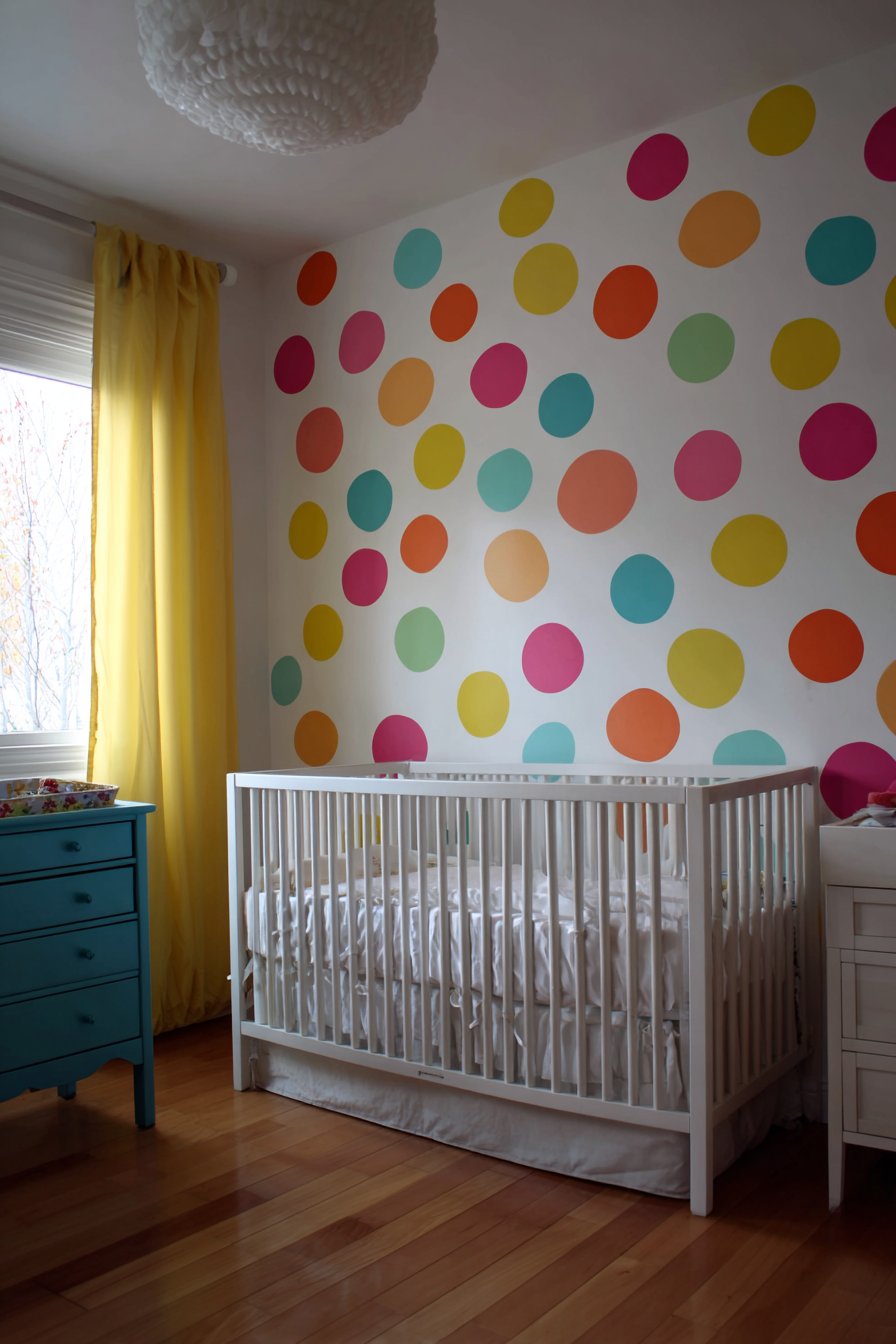 Modern Polka Dot Removable Decals