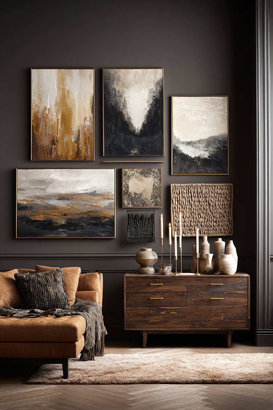 Gallery Wall Artistic Display