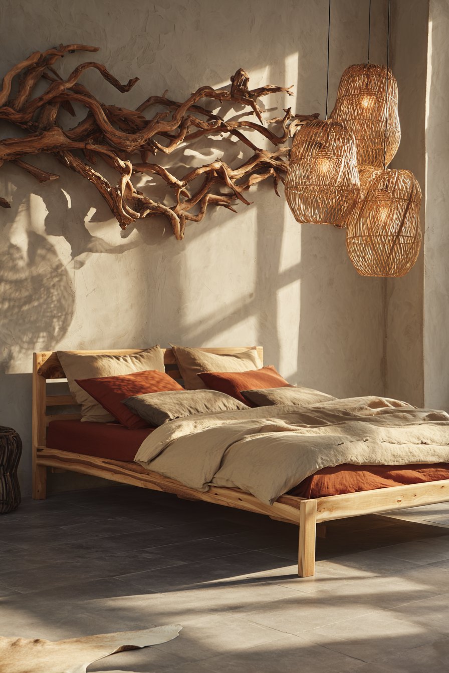 Dried Palm Sculptural Drama