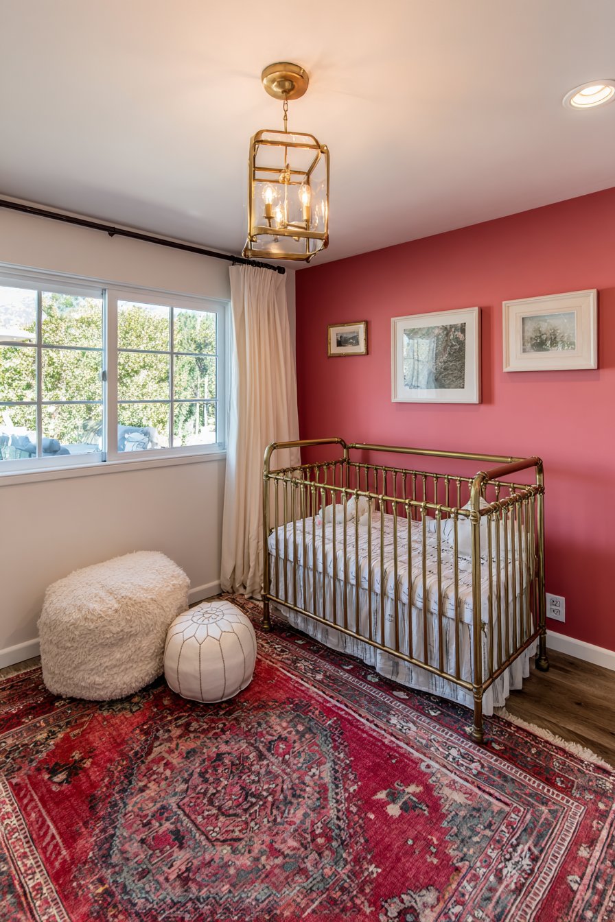 Bold Terracotta Color Blocking