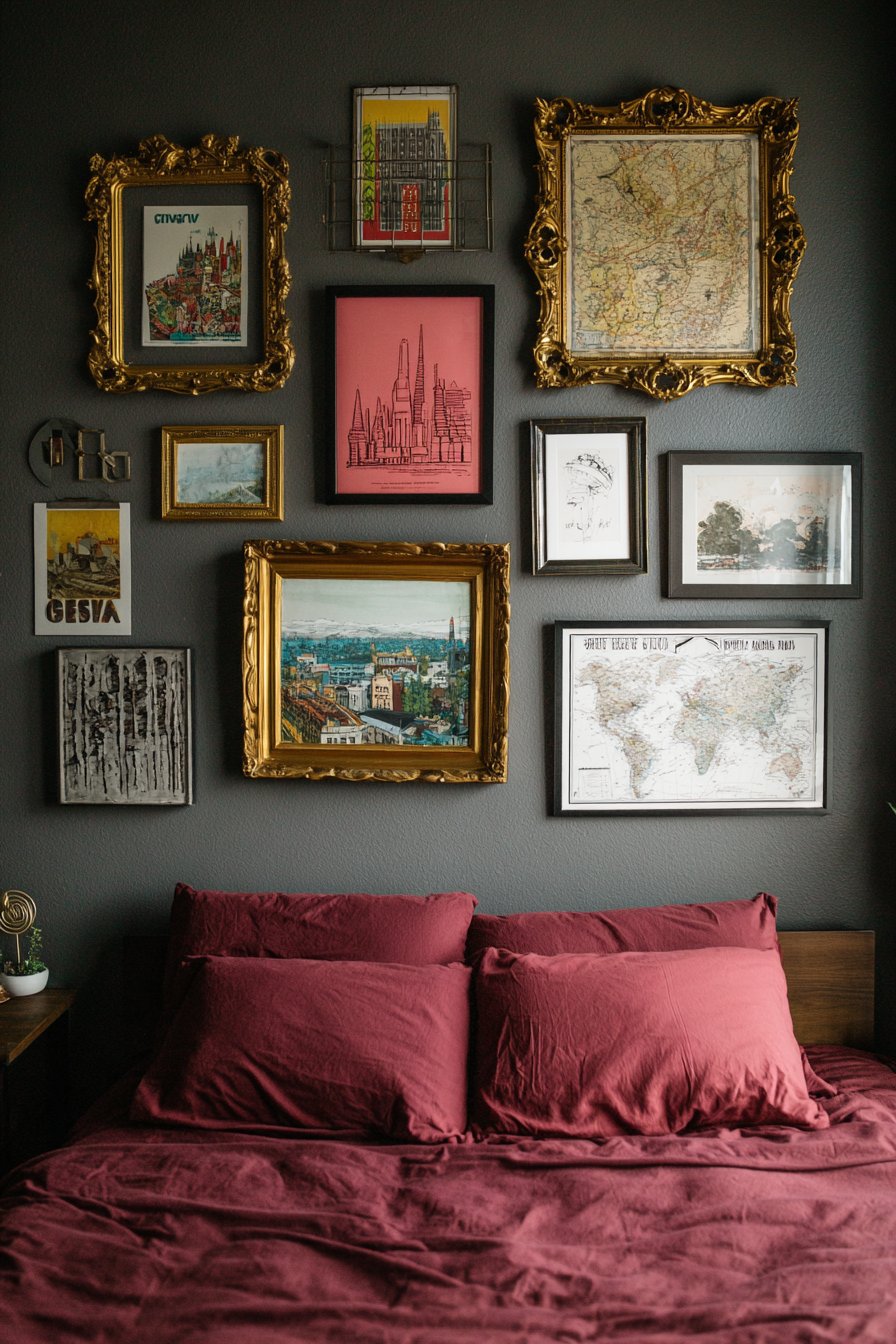 Eclectic Gallery Wall Curated Chaos
