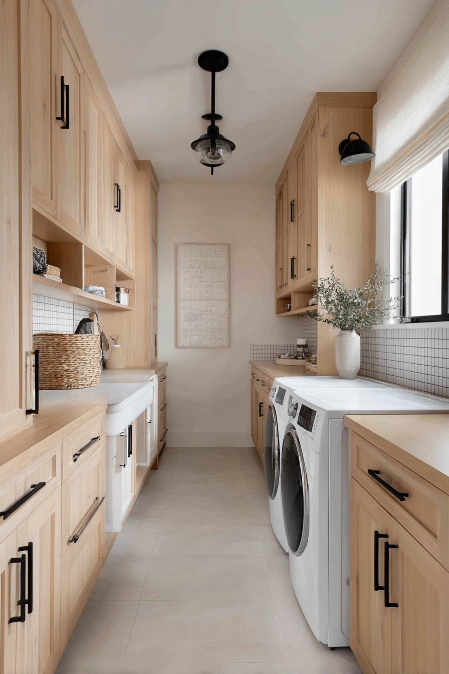 Scandinavian Natural Wood Simplicity