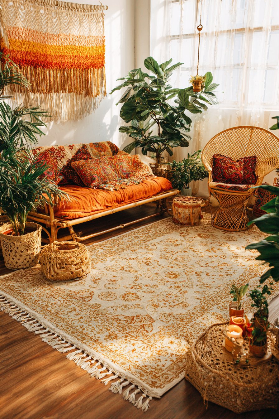 Indoor Garden Conversation Area