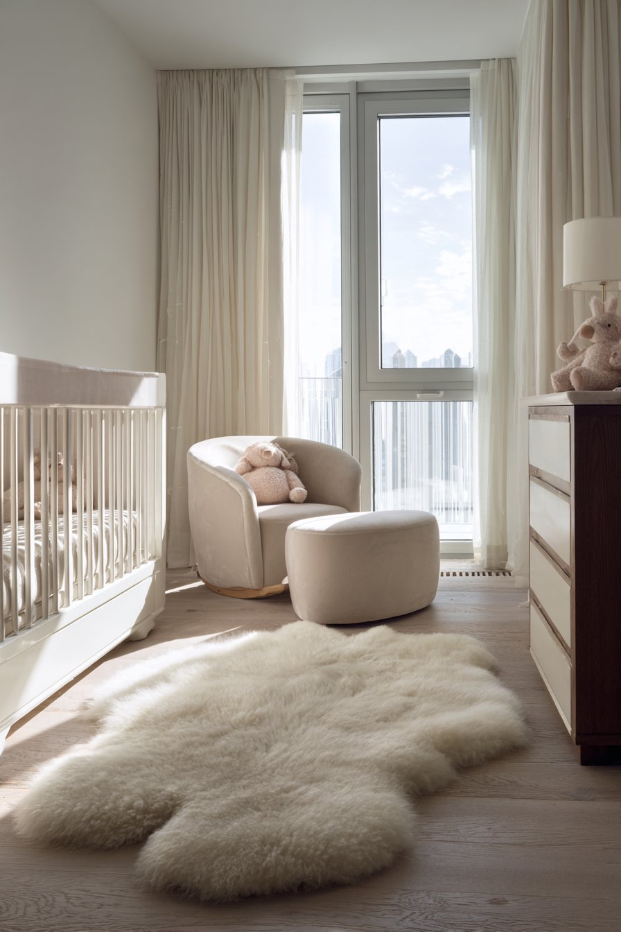 Layered Rug Arrangement