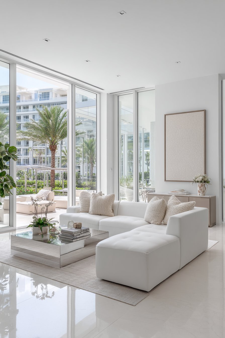 Minimalist Luxury with Venetian Plaster Walls