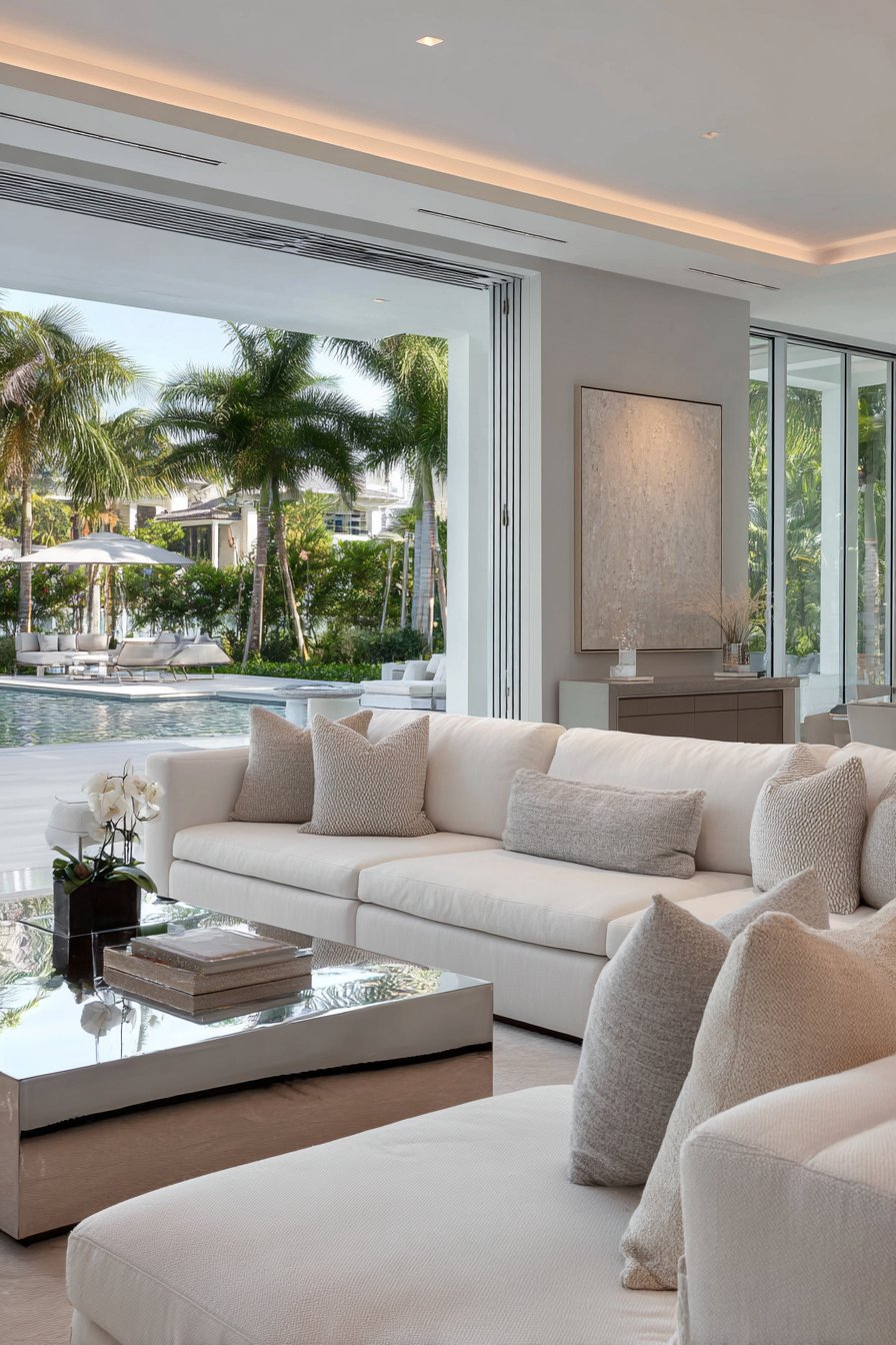 Minimalist Luxury with Venetian Plaster Walls