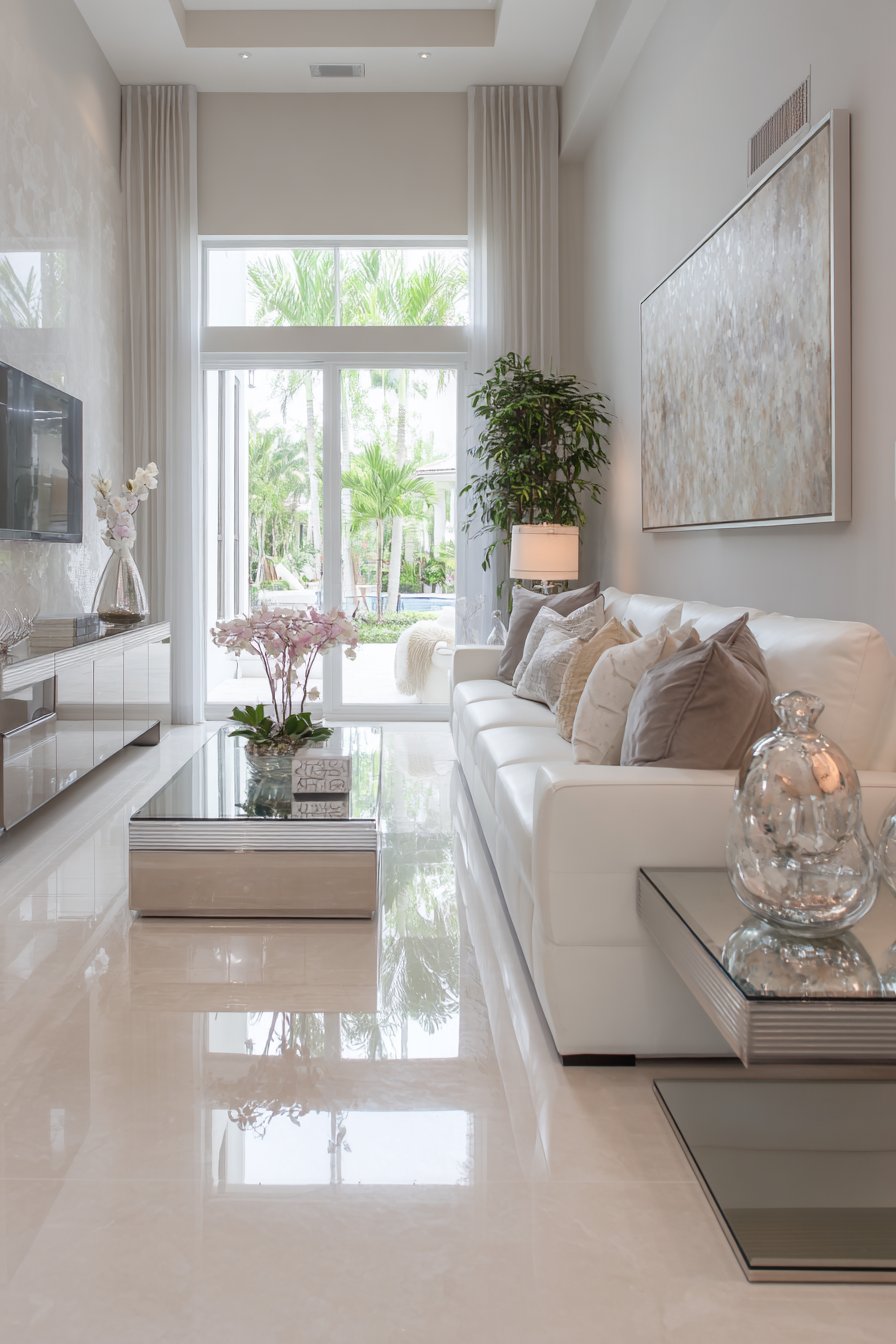 Minimalist Luxury with Venetian Plaster Walls