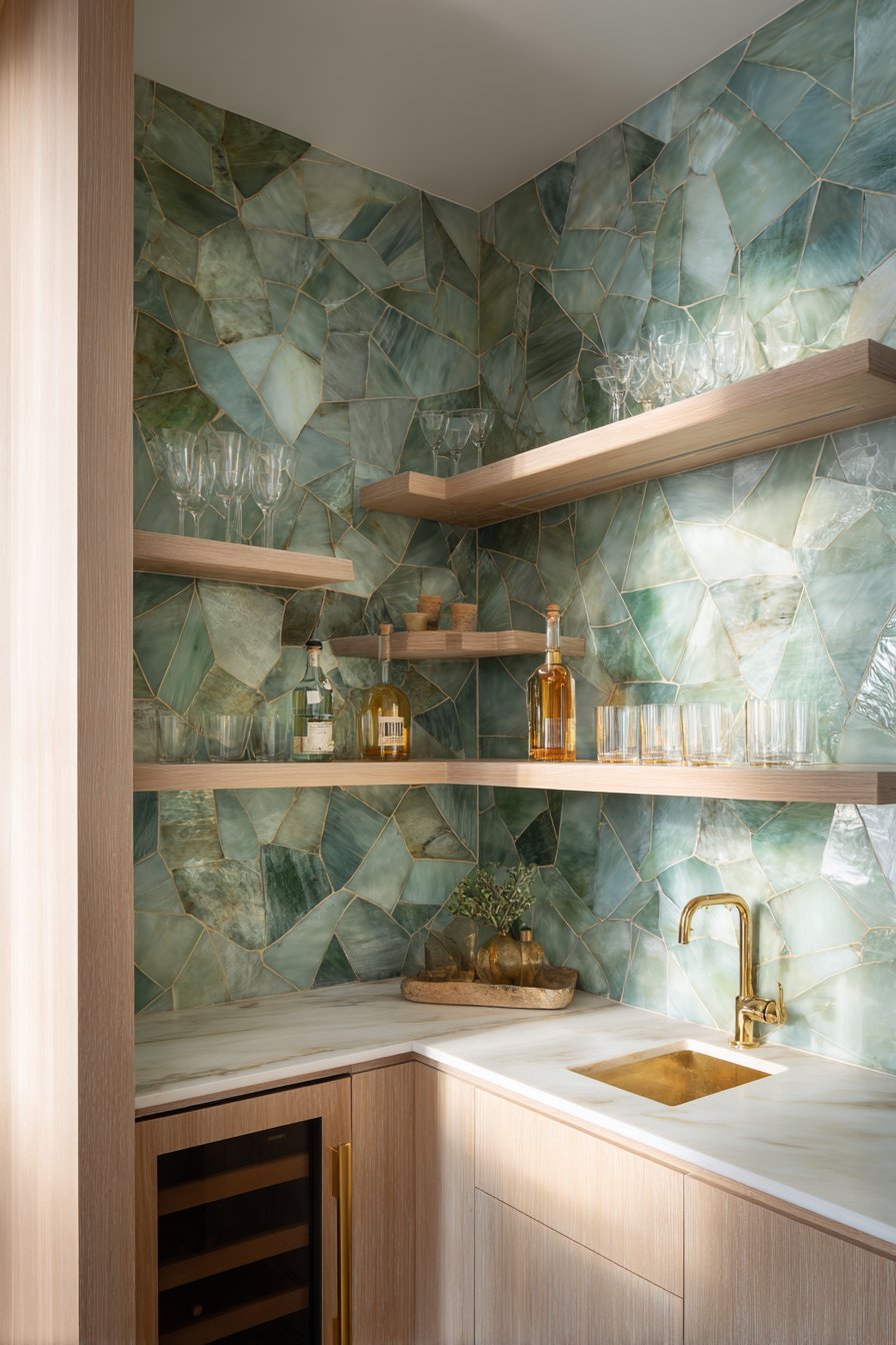 Floor-to-Ceiling Storage Wall System