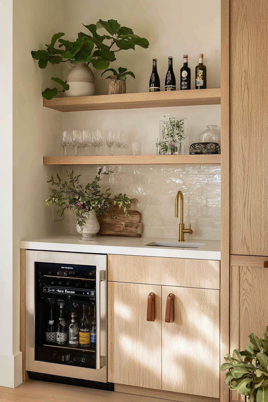 Floor-to-Ceiling Storage Wall System