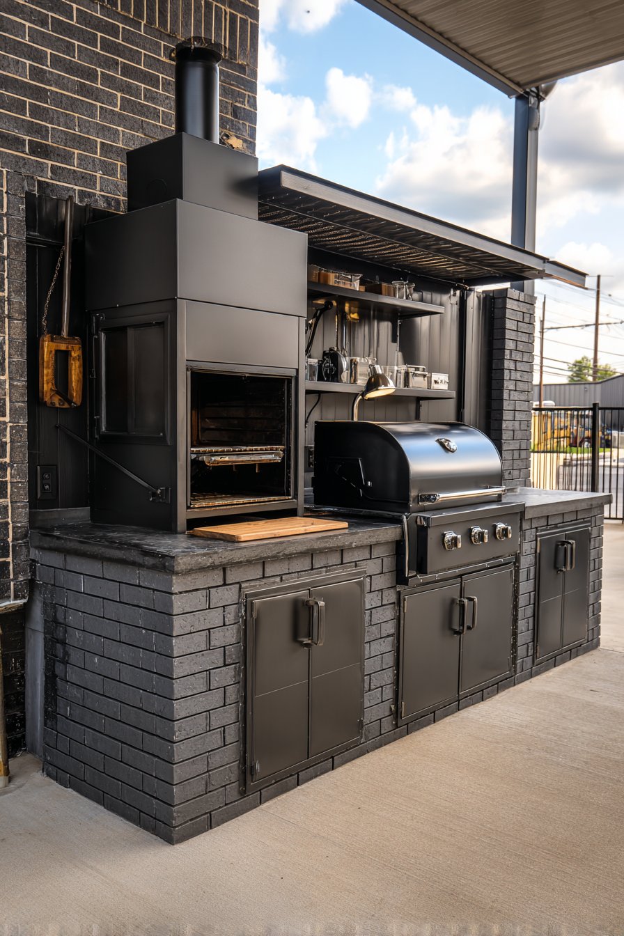 Professional Barbecue Enthusiast Setup