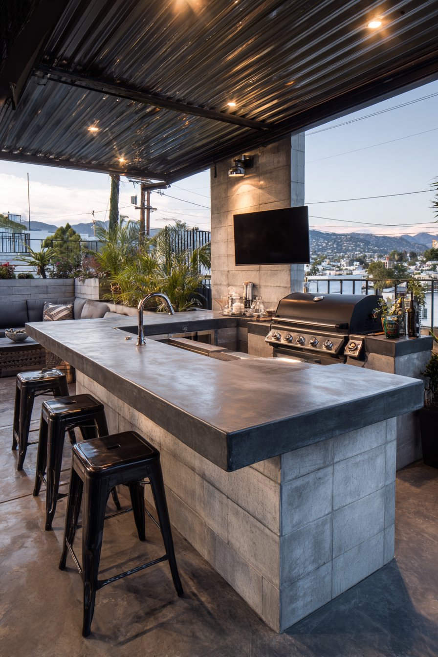 Professional Barbecue Enthusiast Setup