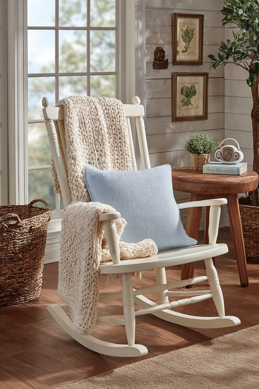 Dresser Top Vignette with Vintage Styling