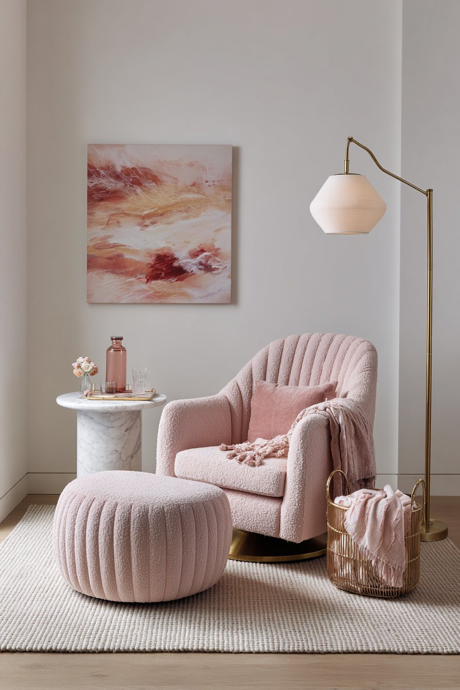 Luxurious Nursing Nook