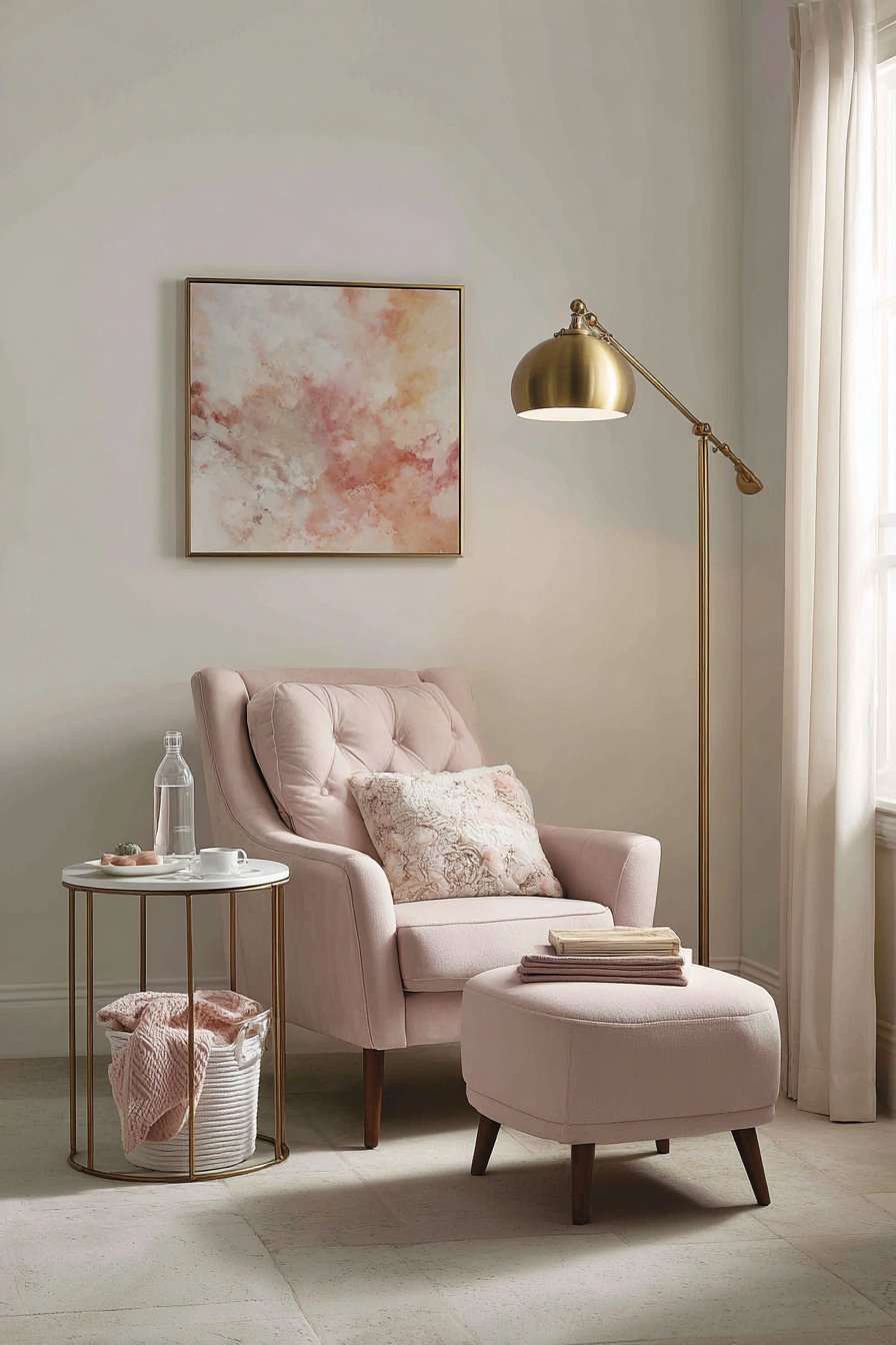Luxurious Nursing Nook