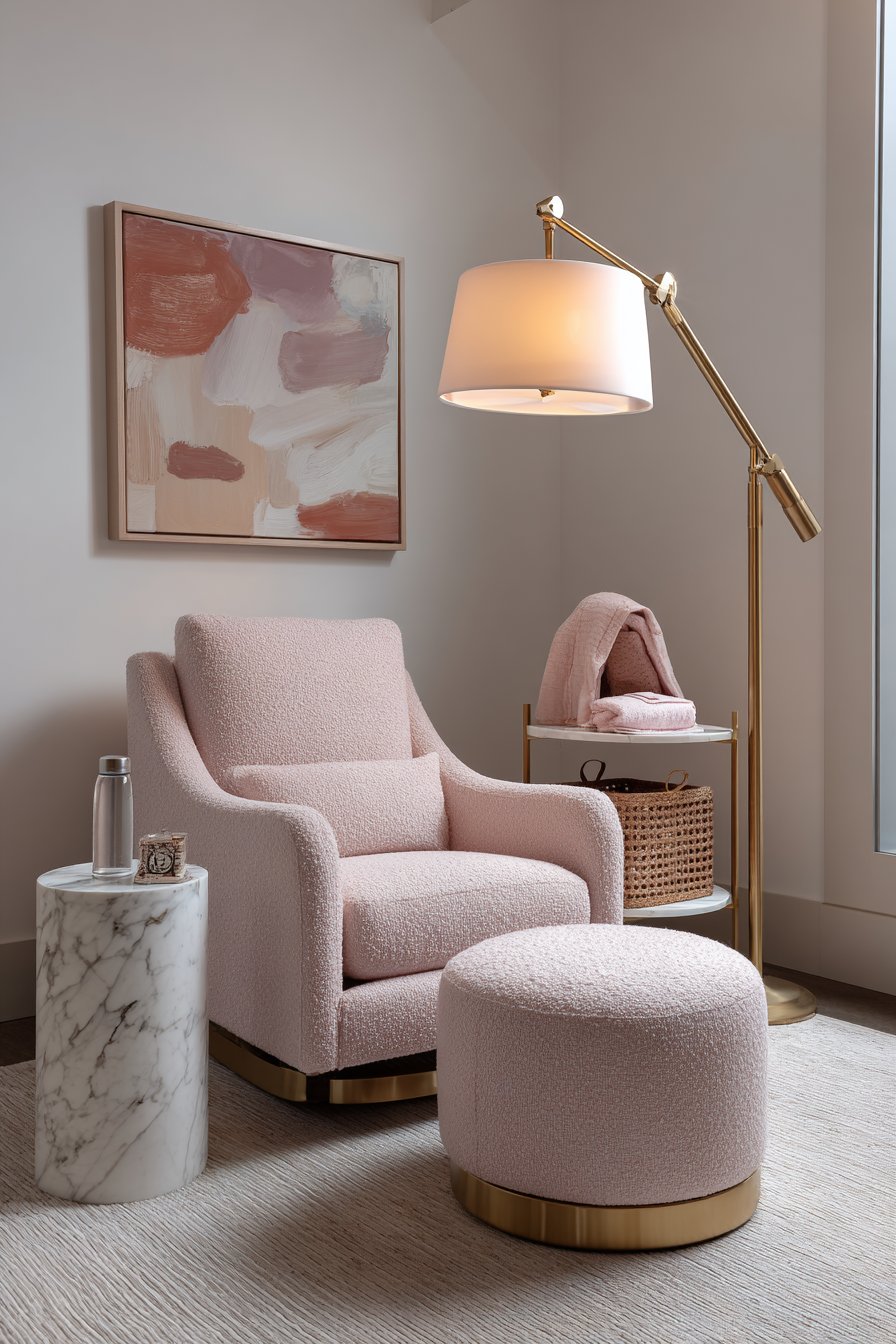 Luxurious Nursing Nook