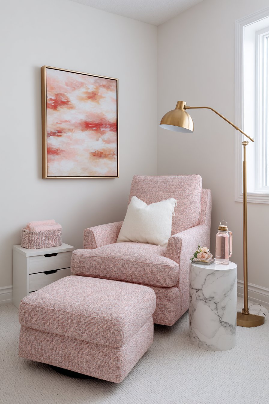Luxurious Nursing Nook