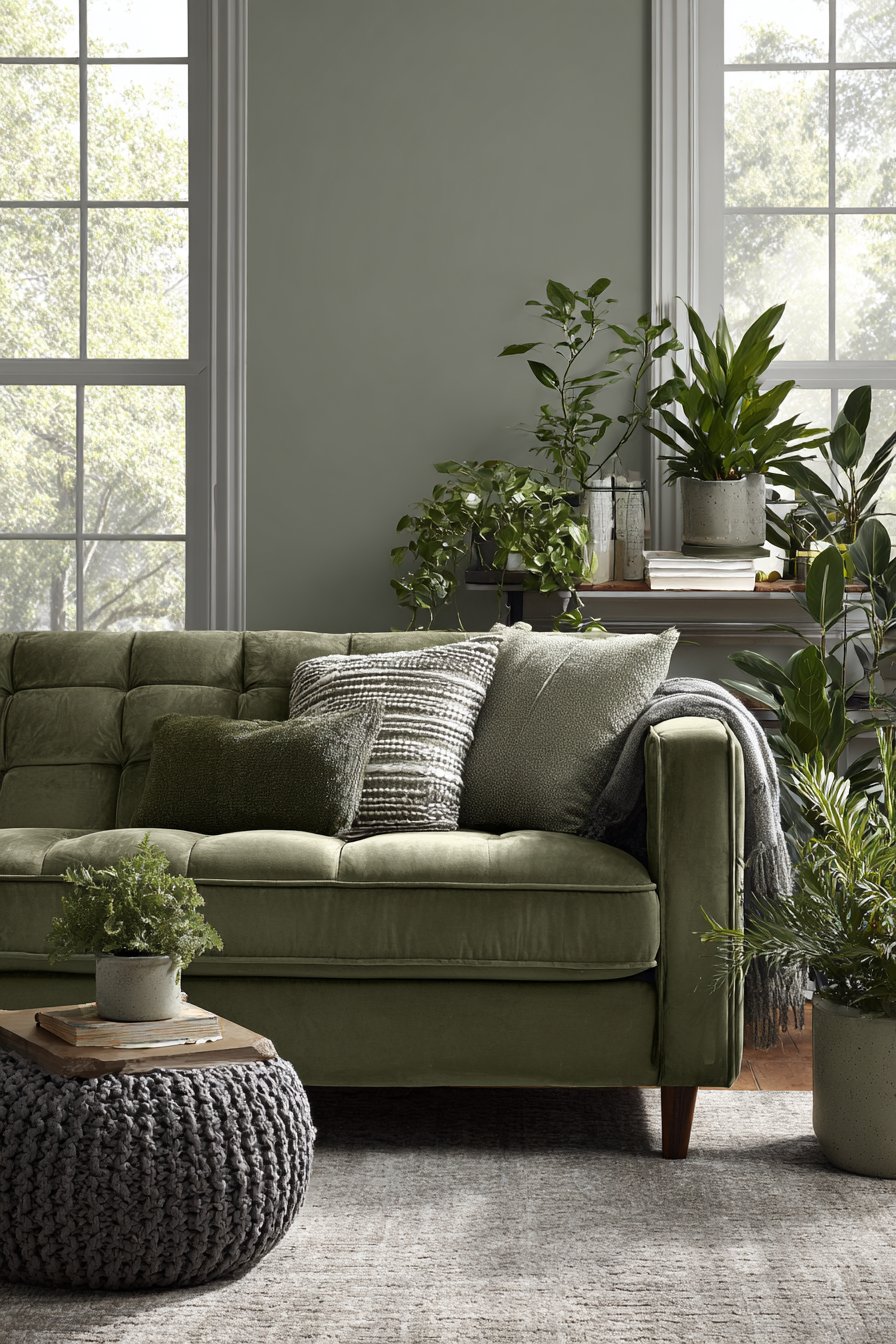 Monochromatic Green Color Story