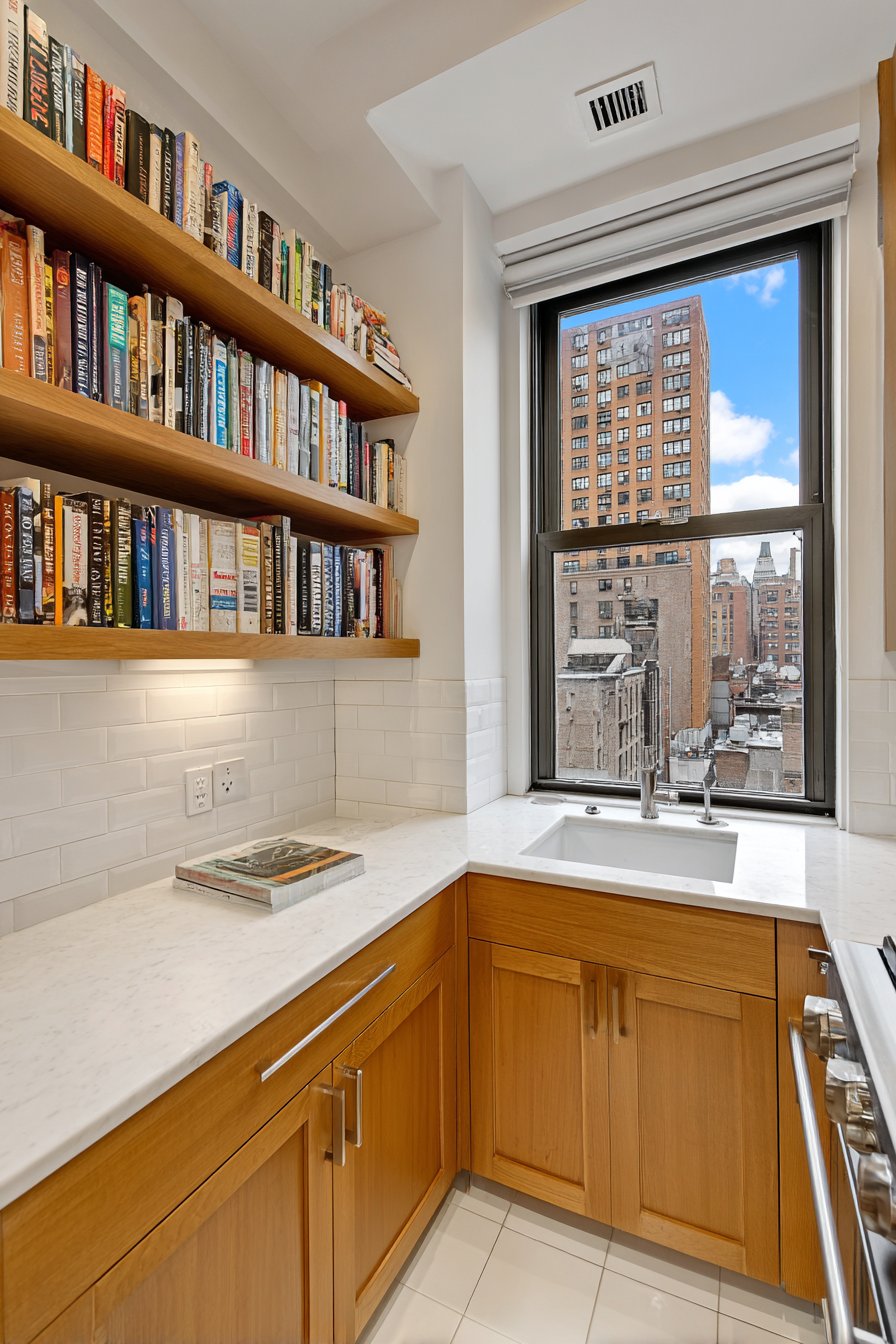 Efficient U-Shaped Kitchen Layout